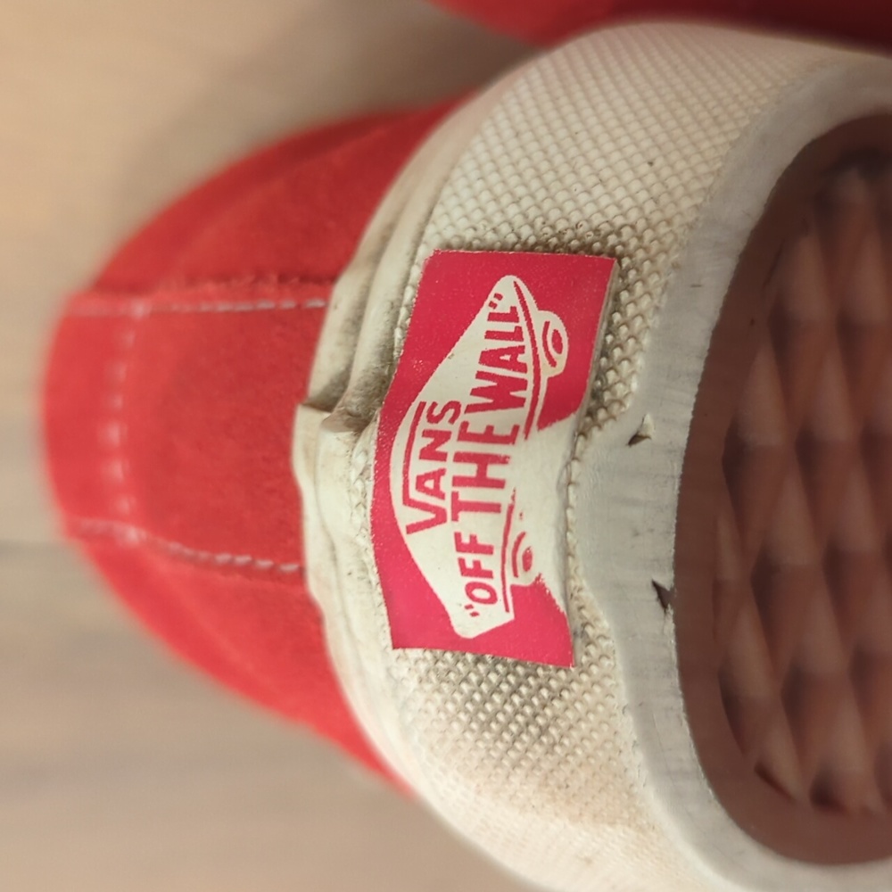 Vans suede lace sneakers RED - Picture 6 of 7